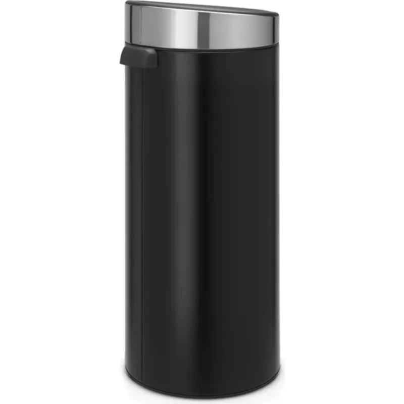 Touch Bin New - Pattumiera 30 L con Inserto in Plastica,Matt Black/Fingerprint Proof Prezzo Basso
