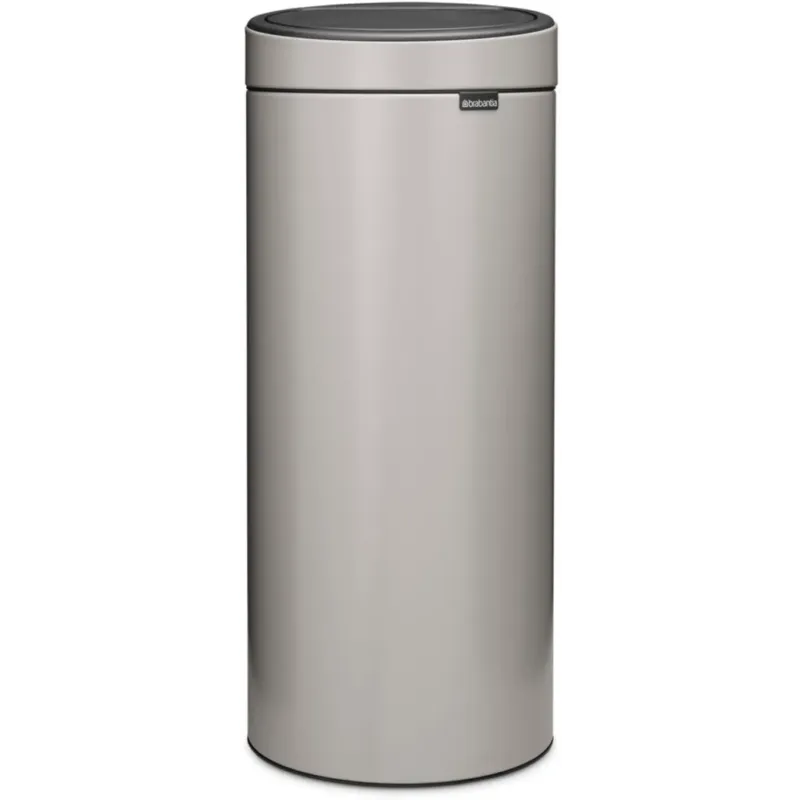 Offerta Speciale Touch Bin New - Pattumiera 30 L con Inserto in Plastica,Soft Grey