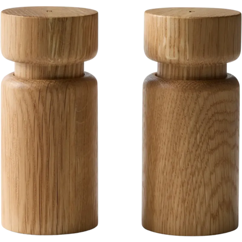 Helsinki - Set di 2 Macinaspezie 11 cm,Quercia Miglior Prezzo