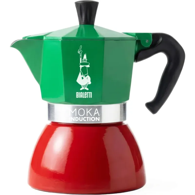 Ultimissimo Modello Tricolore - Moka Induction,4 tazze