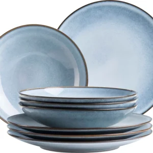 Pagamento Sicuro Smoky‘s - Servizio da Tavola - 8 Pezzi, Blu