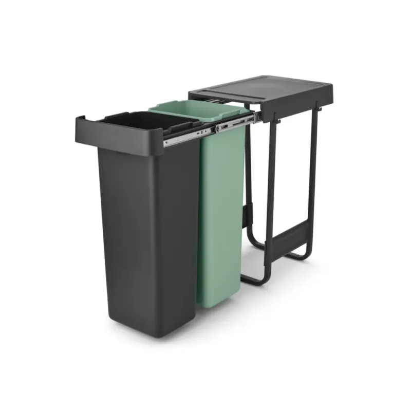 Offerta Limitata Sort & Go - Pattumiera Integrata,2 x 30 L