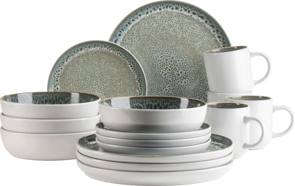 Offerta Speciale Malea - Servizio Combinato - 16 Pezzi, Verde