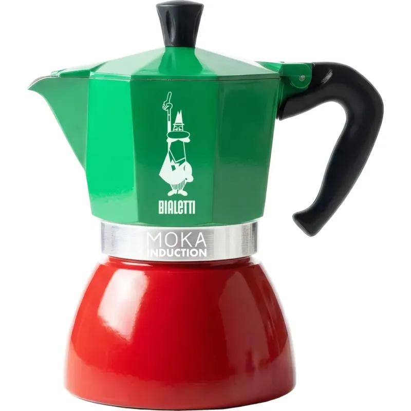 Offerta Speciale Tricolore - Moka Induction,6 tazze