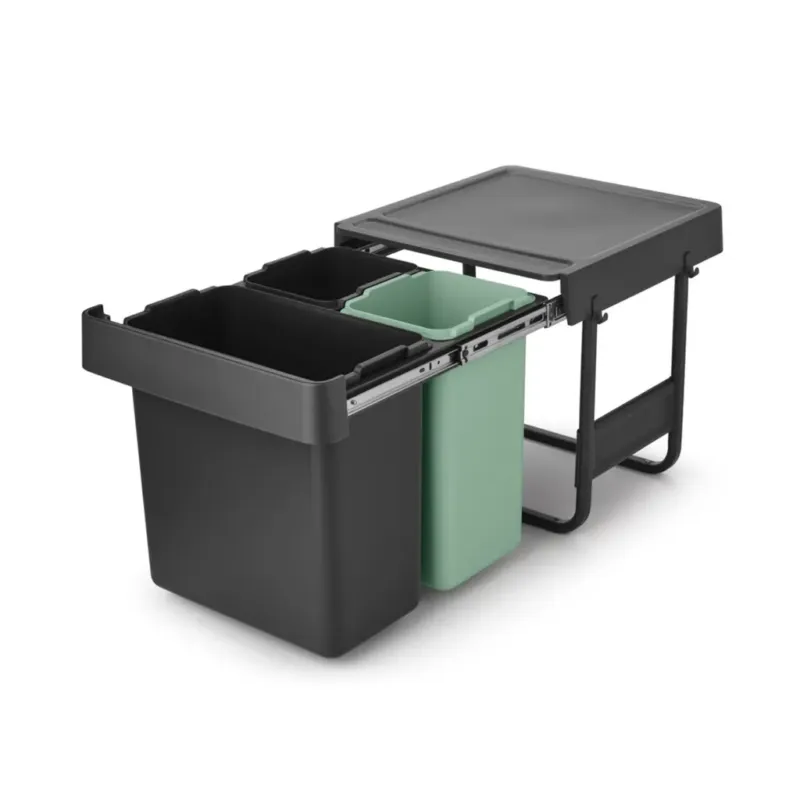 Sort & Go - Pattumiera Integrata,10 + 10 + 20 L Ultimissimo Modello
