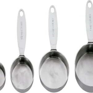 Set da 4 Bicchieri Dosatori in Acciaio Inox (59, 79, 118 e 236 ml) Sconto