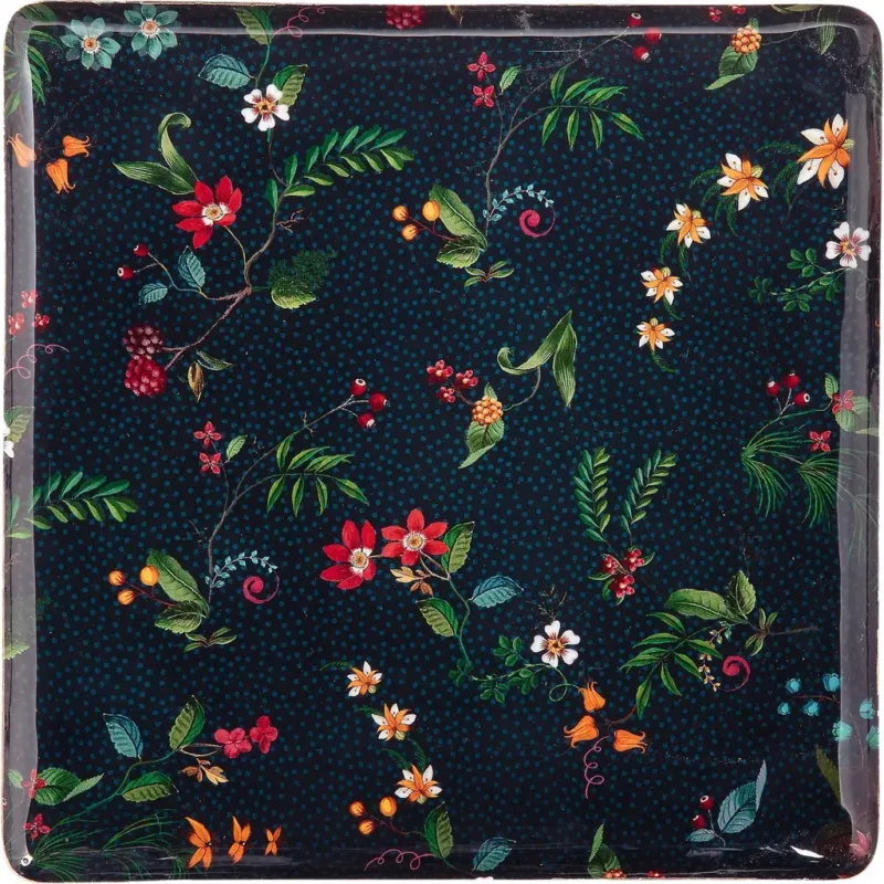 Berry Blues - Vassoio Dark Blue,30,5 x 30,5 cm Saldi