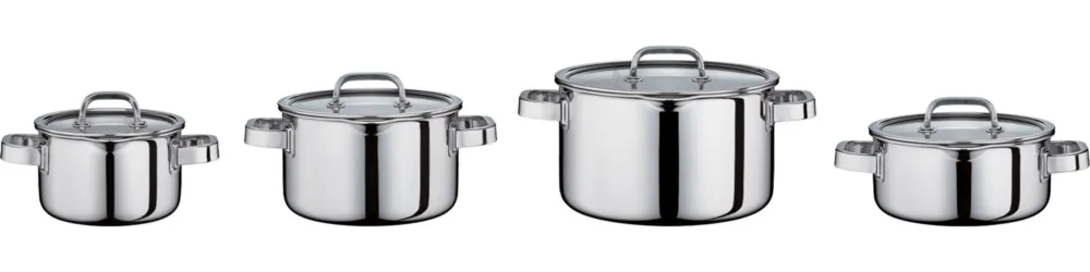 Promo Stagionale Set di Pentole Finesse2+, 4 Pezzi