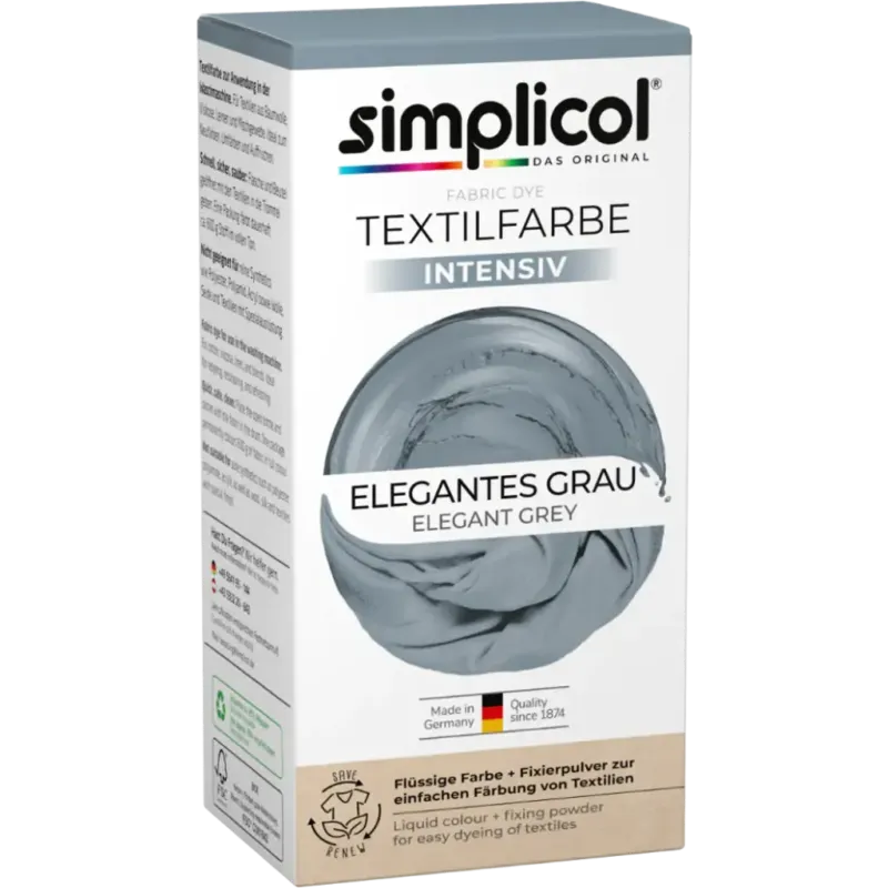 Prezzo Ridotto Colorante Tessile Intenso,Grigio elegante