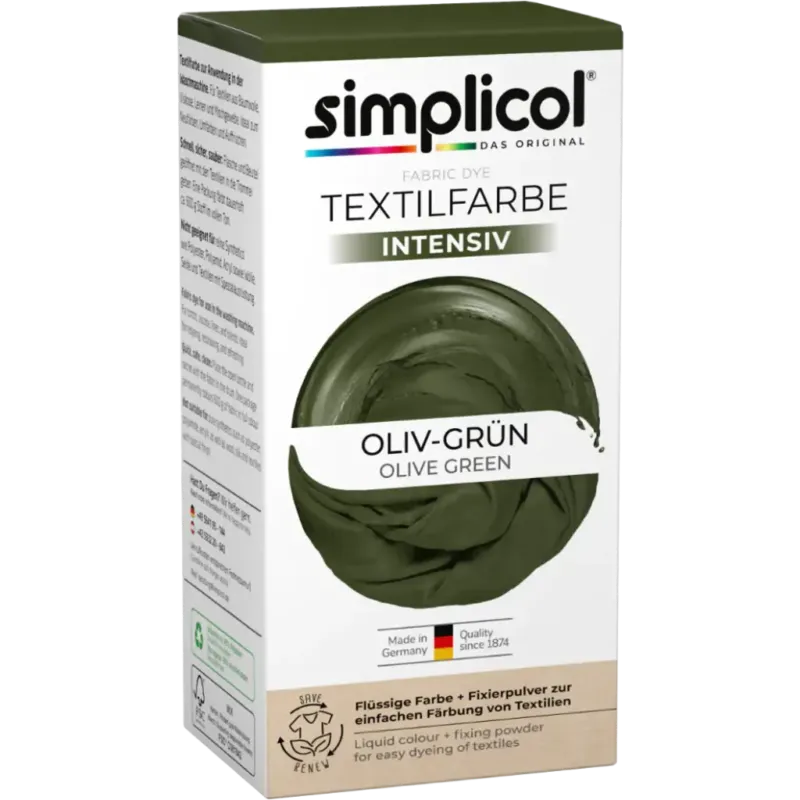 Colorante Tessile Intenso,Verde oliva Offerta Lampo