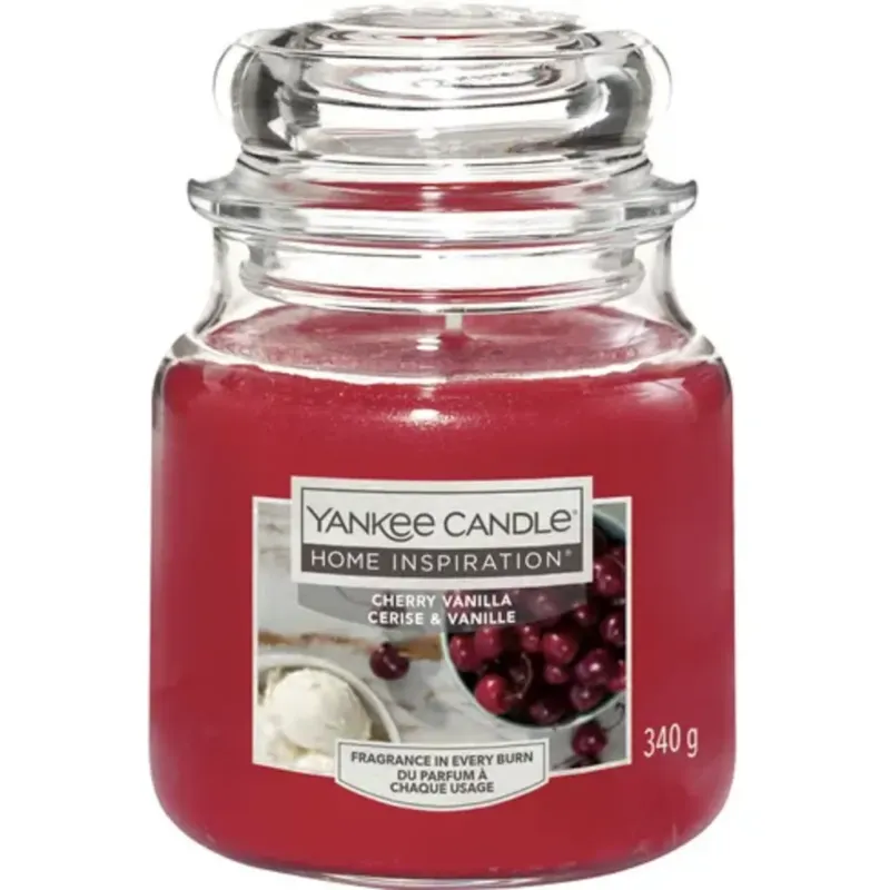Home Inspiration Candela Profumata Cherry Vanilla,Medium Spedizione Espresso