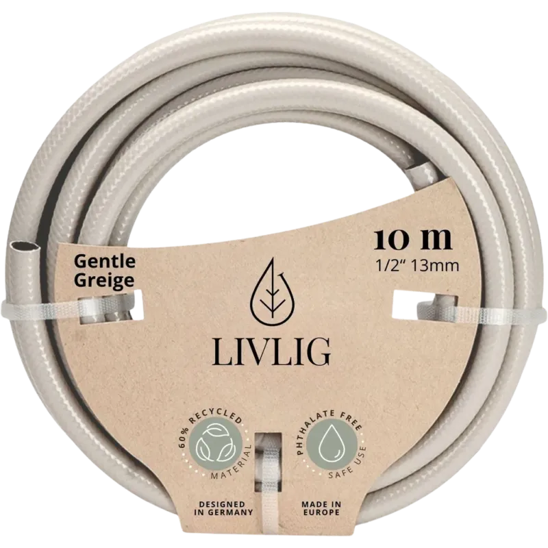 Tubo da Giardino di Design - 10 m,Greige Consegna Rapida