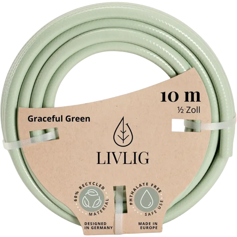 Tubo da Giardino di Design - 10 m,Verde Popolare