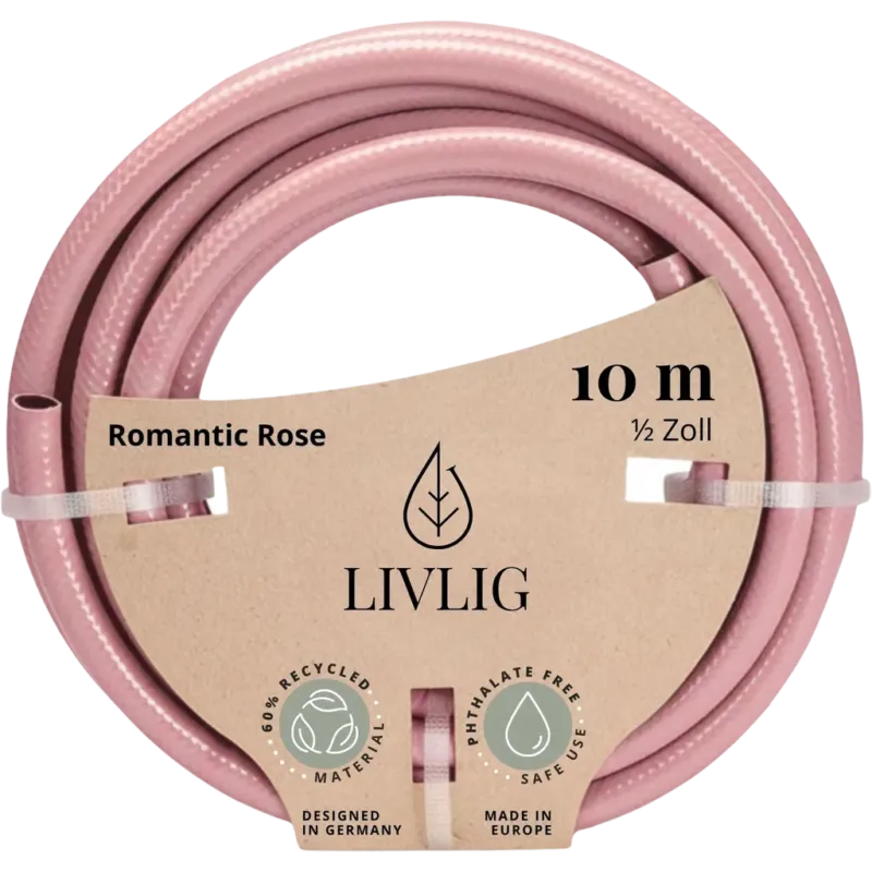 Tubo da Giardino di Design - 10 m,Rosa Prezzo Di Fabbrica