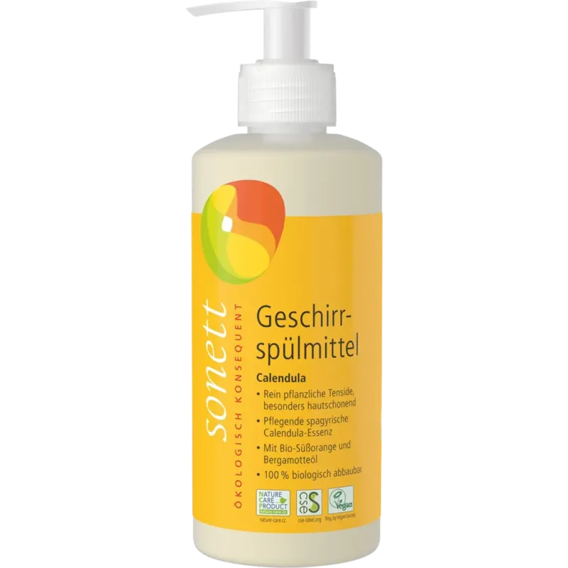 Detersivo Liquido per Stoviglie a Mano - Calendula,300 ml Soddisfatti O Rimborsati