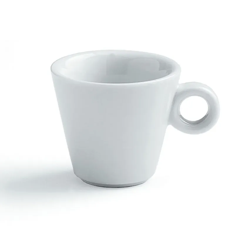 Tazza caffè cc 70 Francesca bianca Porcellana Bianco Esclusivo