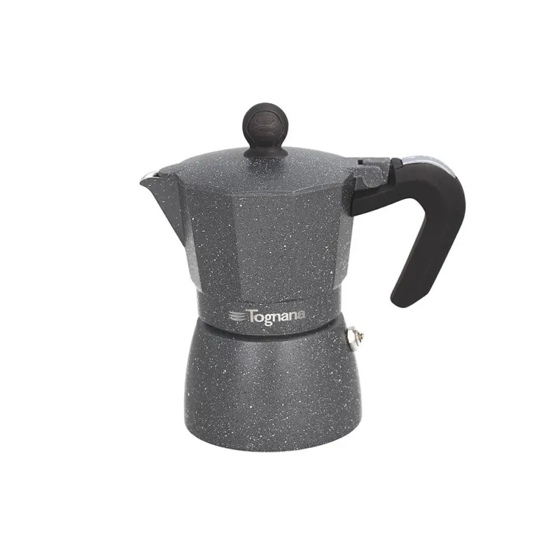 Ordina Subito Mythos - Caffettiera 3 tazze grigio marmorizzato Alluminio Grigio