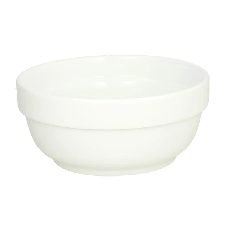 Coppetta impilabile cm 15 Bianco Porcellana Bianco Occasione