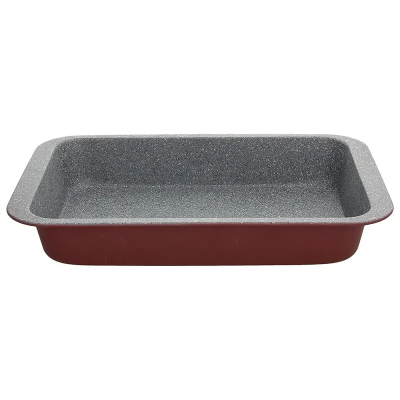 Esclusivo Lasagnera rettangolare cm 32x22 Sweet Cherry Acciaio al carbonio Rosso