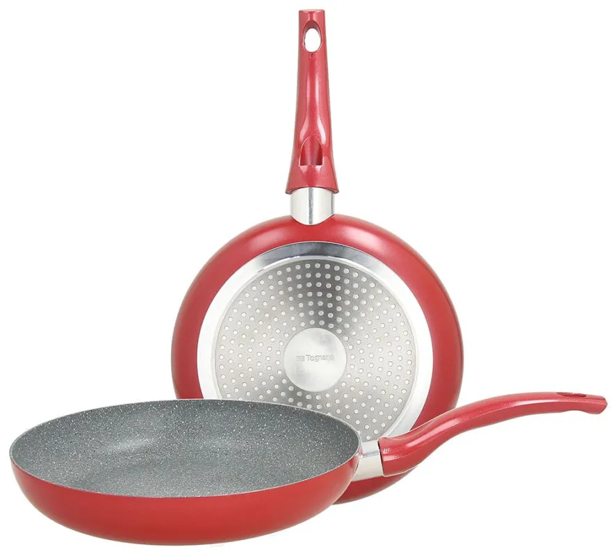 Subito Disponibile Set 2 padelle Alluminio Rosso