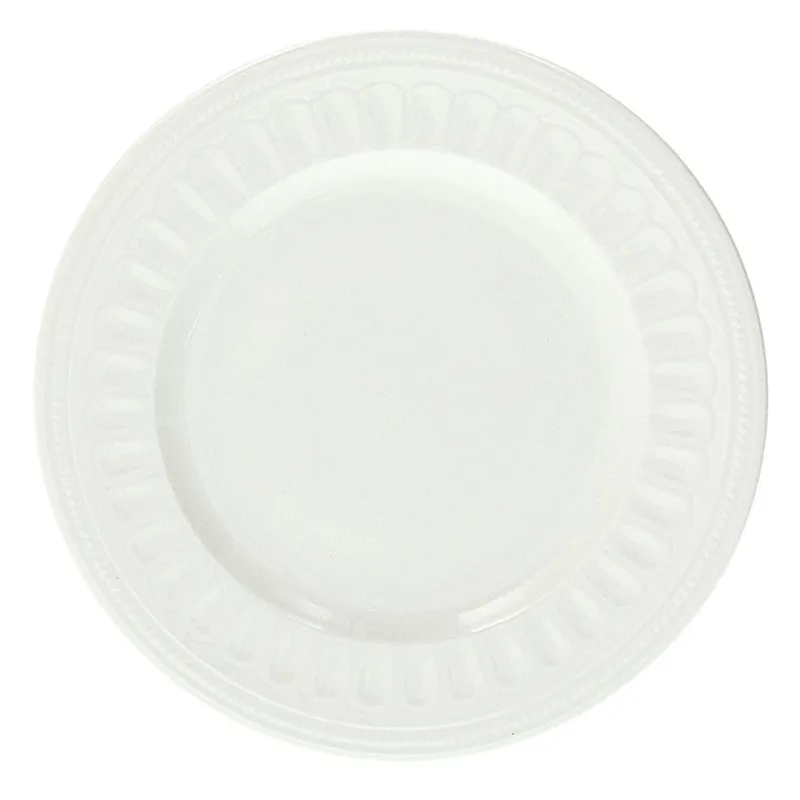 Piatto dessert cm 20 Bianco New Bone China Bianco Scelto Dai Clienti