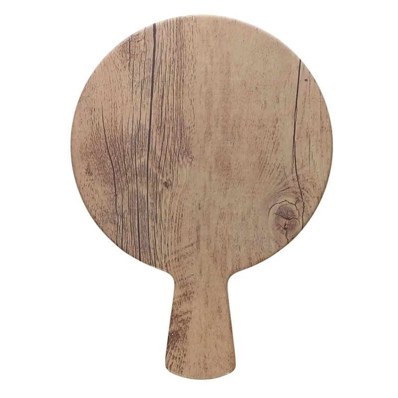 Ultimissimo Modello Tagliere tondo cm 23 Wooden Melamina Bianco