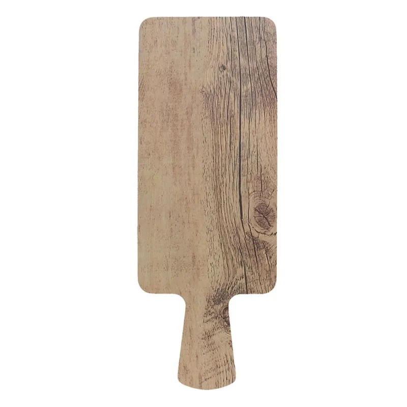 Professionale Tagliere rettangolare cm 28x14 Wooden Melamina Bianco