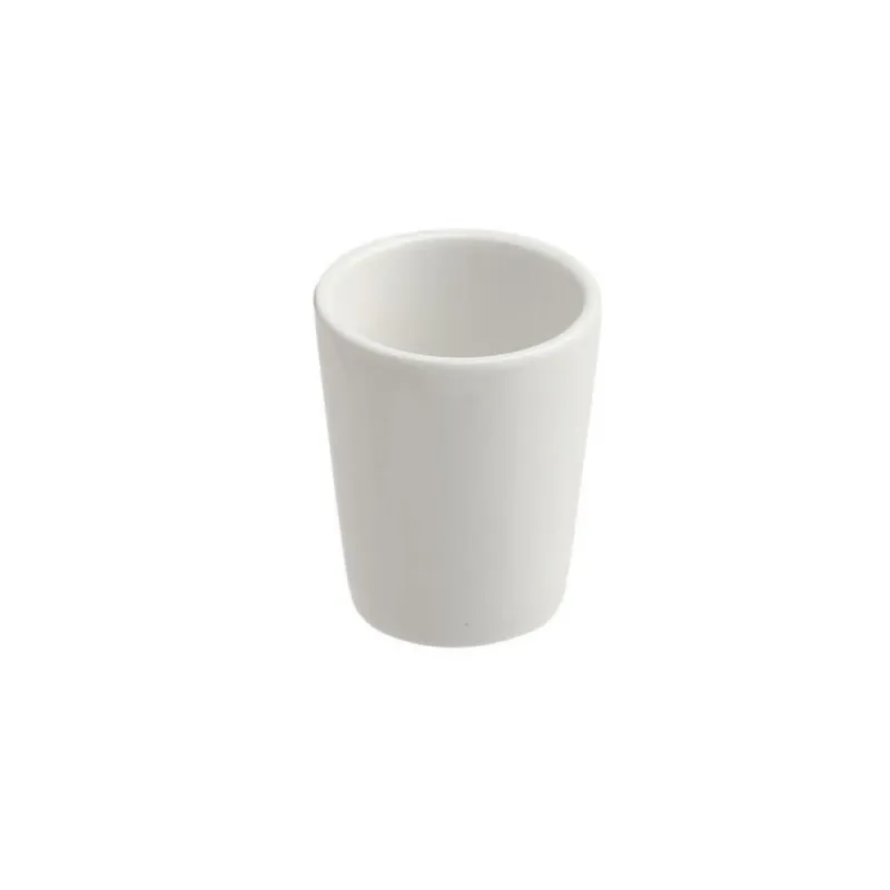 Bicchierino cilindrico cc 50 Porcellana Bianco Promozione