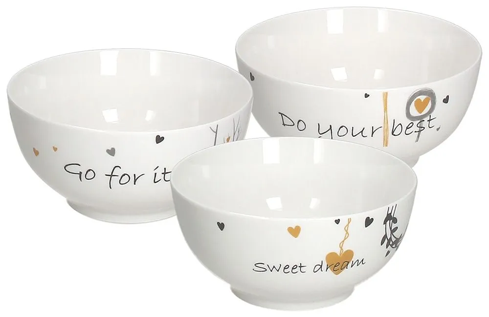 Bolo 540 cc Goldy New Bone China Multicolor Occasione Imperdibile