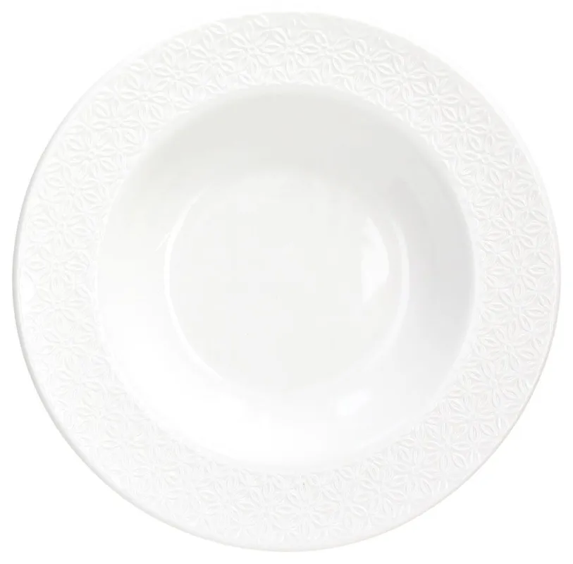 Miglior Prezzo PIATTO FONDO - 22 cm MARGARET Porcellana Bianco
