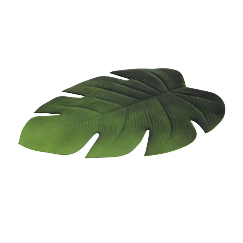 Offerta Limitata Tovaglietta 48 cm x 38 cm Leaf Silicone & Plastica Verde