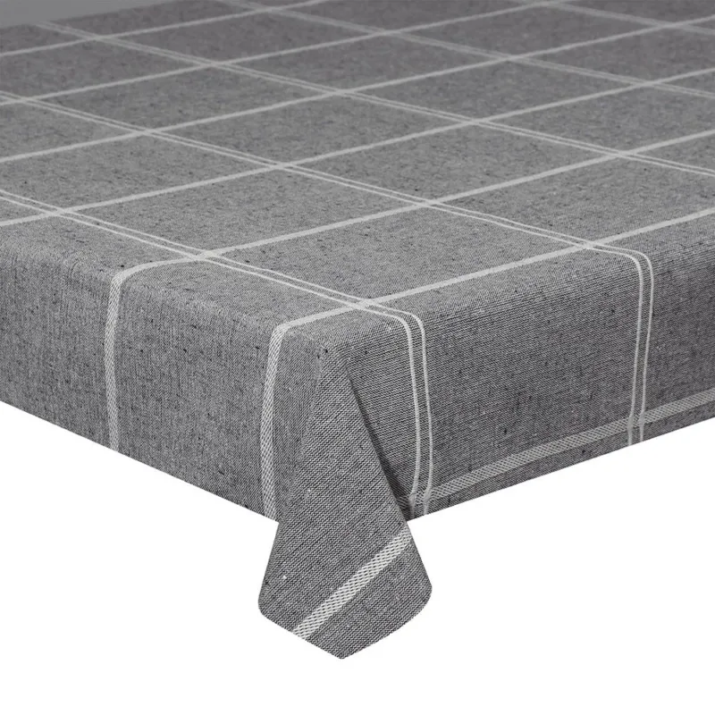 Tovaglia 150 x 300 cm Cotone Grigio Ultima Occasione