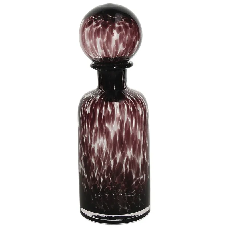 Vaso bottiglia cm 30 h Planet Vetro Viola Affare