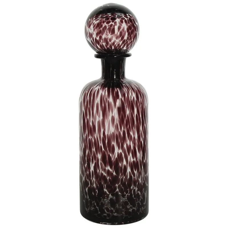 Vaso bottiglia cm 35 h Planet Vetro Viola Compra Oggi Stesso