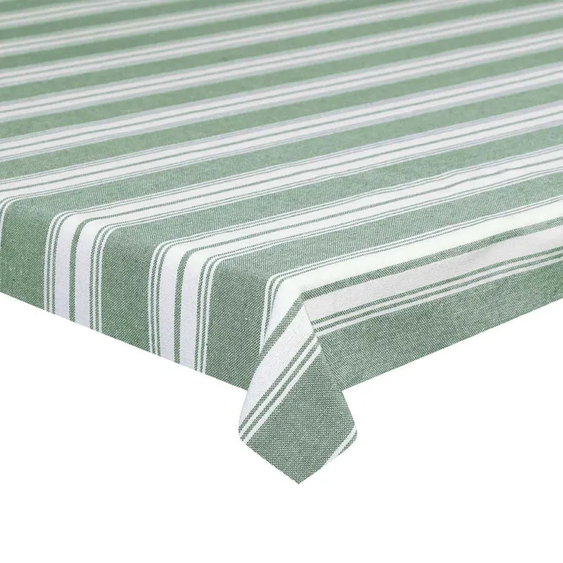 Offerta Lampo Tovaglia cm 150x350 Verde Cotone Verde