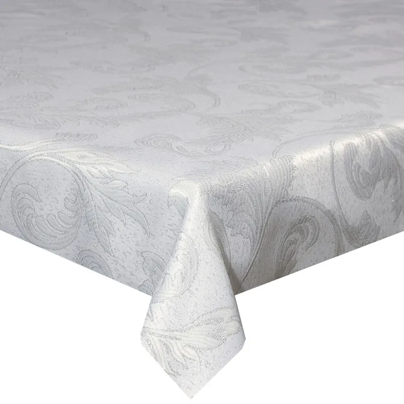 Promozione Tovaglia cm150x300 antimac. Silver prince Argento
