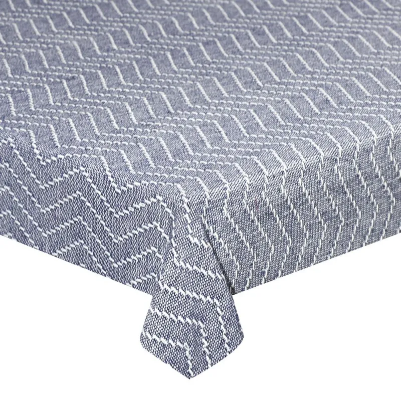 Subito Disponibile Tovaglia cm 140 x 180 Ellenic Blu Cotone Blu