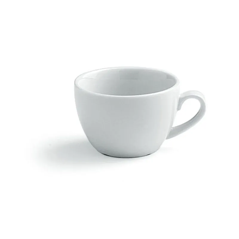 Professionale Tazza tè 200 cc Bianco Porcellana Bianco