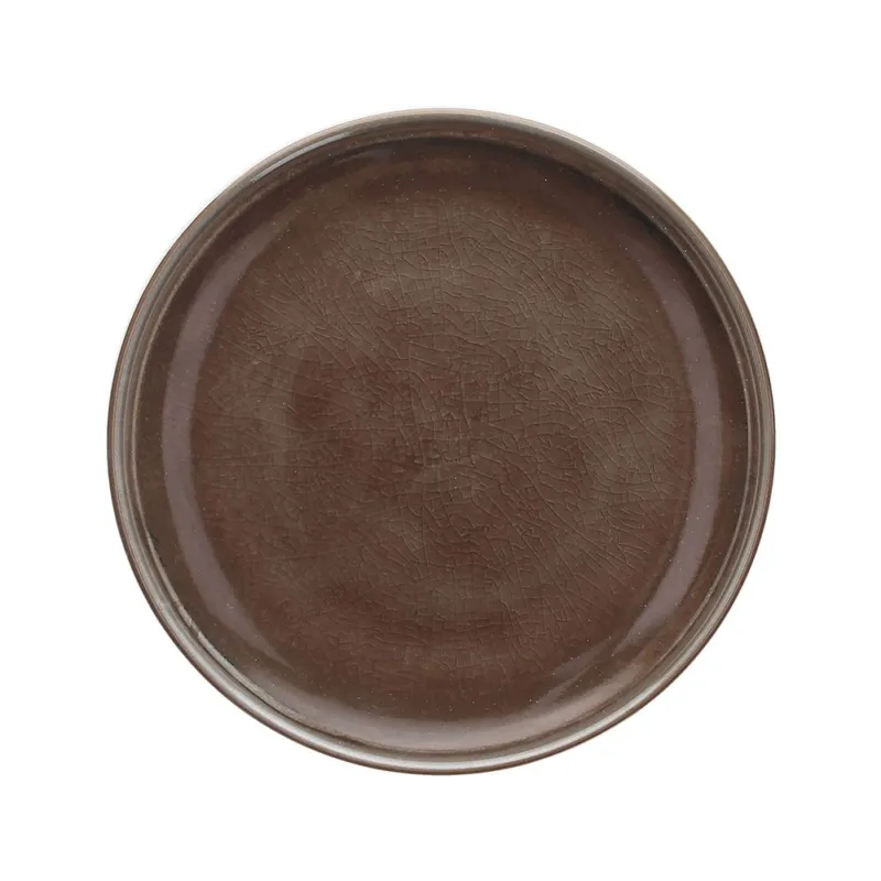 Ordina Subito Piatto pizza cm 33 Terra brown Porcellana Marrone