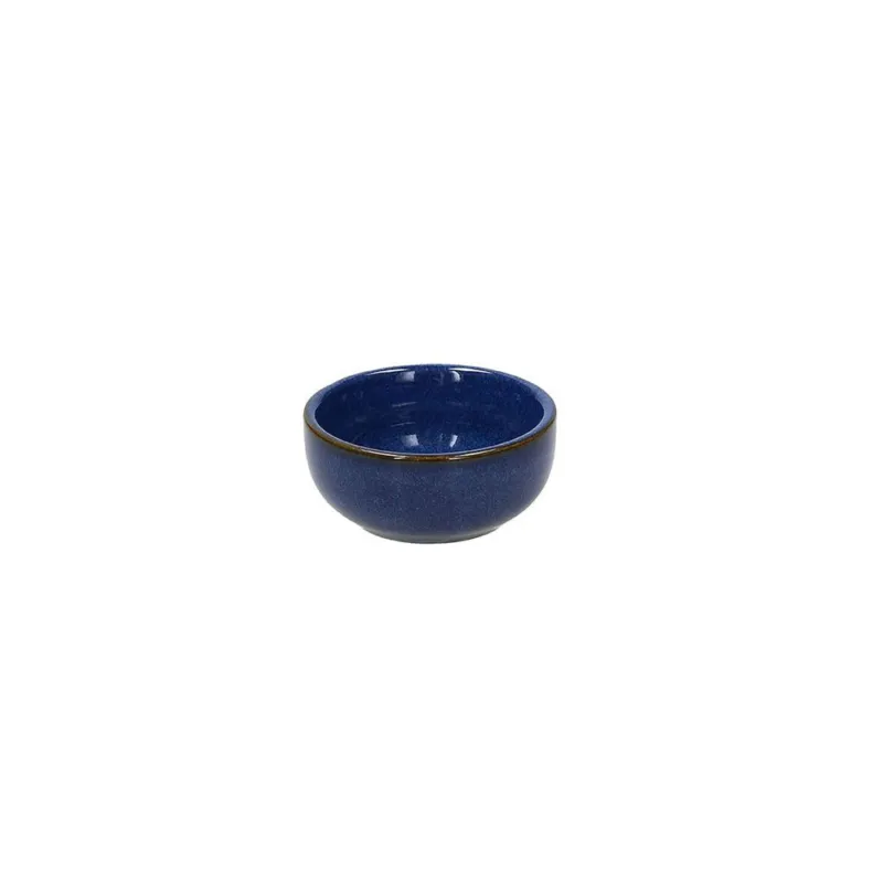 Bowl piccola cm 9,2xh4,3 Blu Stoneware Blu Nuova Collezione