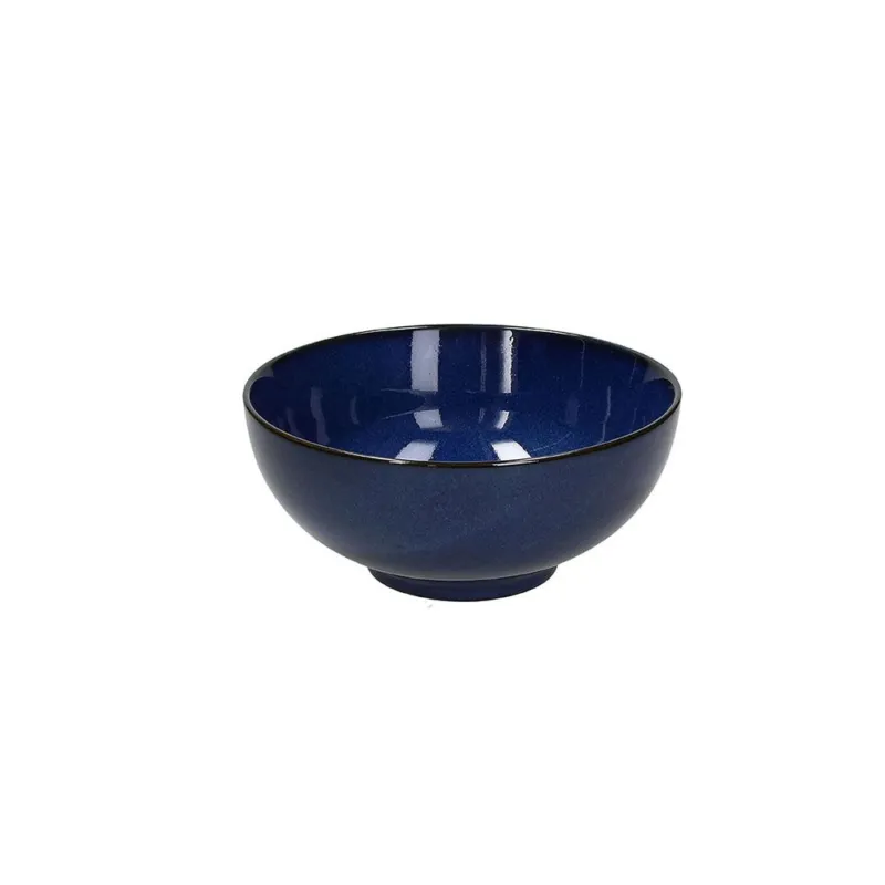 Ramen bowl cm 18,5xh8,5 Blu Stoneware Blu Consegna Rapida