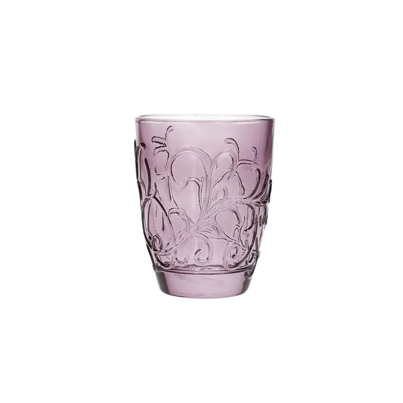 Bicchiere cc 260 Ciclamino Marriage Vetro Rosa Pagamento Sicuro