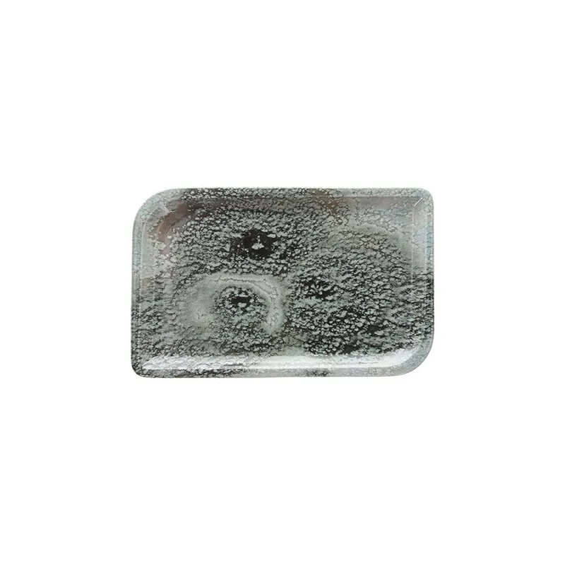 Affare Piatto rettangolare cm24x15 Iceland Porcellana Verde