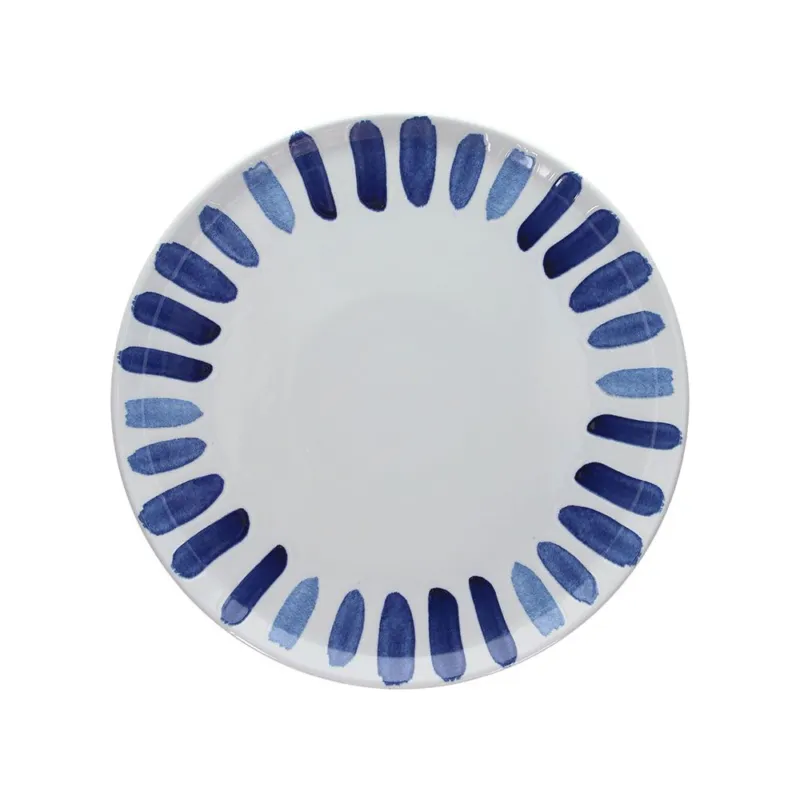 Piatto pizza cm 33 Panarea Porcellana Blu Reso Gratuito
