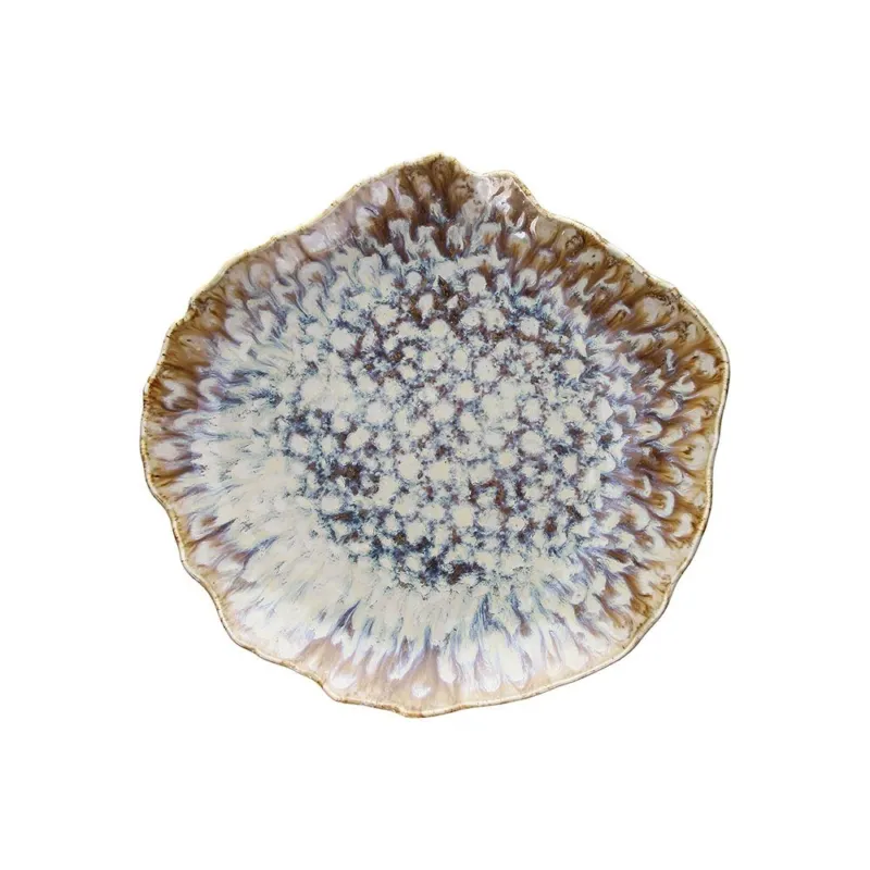 Bestseller Piatto piano cm 29x28 Marine Porcellana Ambra
