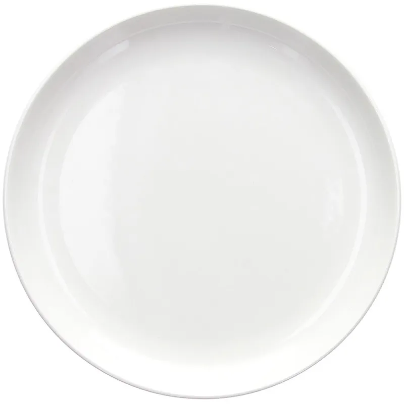 Piatto dessert 19 cm Porcellana Bianco Soddisfatti O Rimborsati