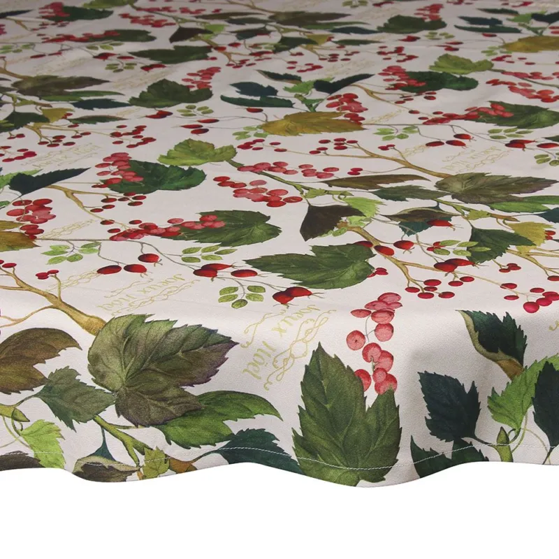 Tovaglia cm 140x180 Ribes Cotone Multicolor Offerta