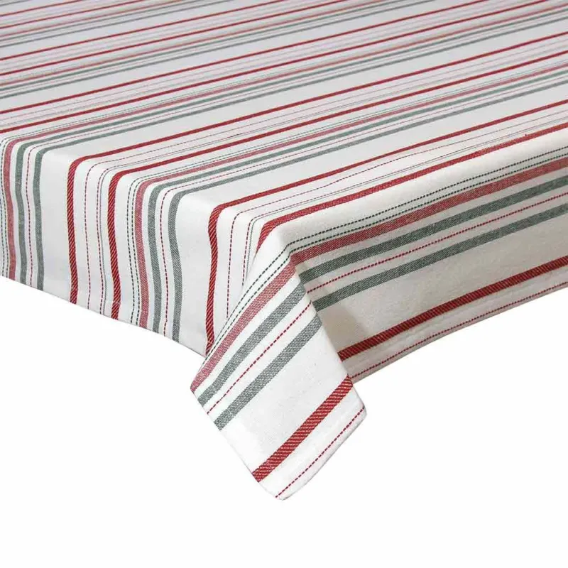 Promozione Tovaglia cm 150x300 Regimental Cotone Multicolor