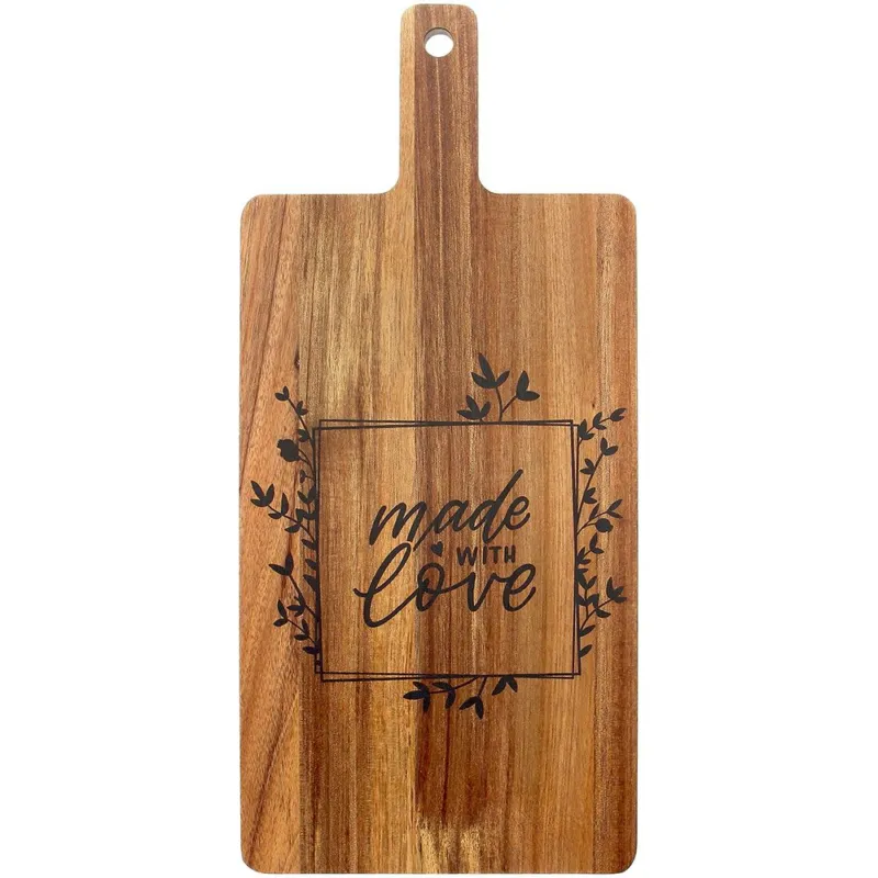 Tagliere rettangolare cm cm 40x22 Arcadia Legno Marrone Saldi