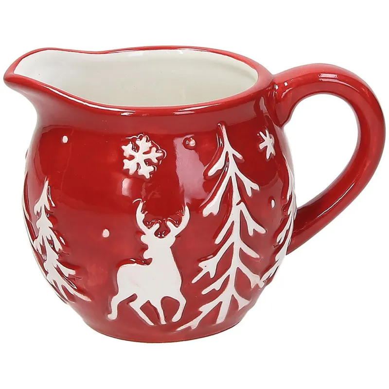 Di Tendenza Lattiera cc 330 Winter Wonderland Stoneware Rosso